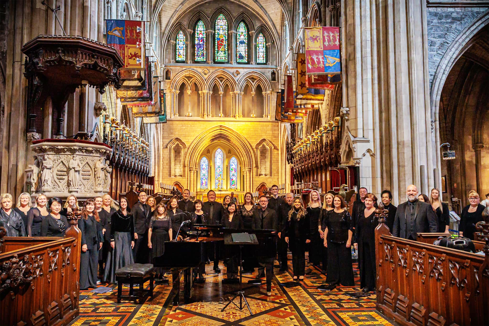 Southern California Master Chorale performs at St. Patrick's Cathedral in Ireland.